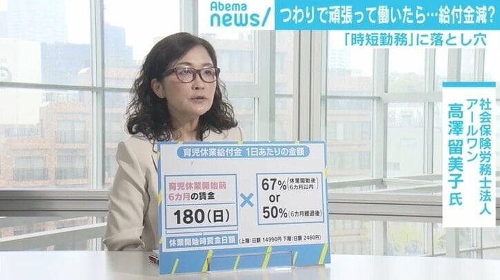 つわりで頑張って働いたら育児休業給付金減？ 「時短勤務」に落とし穴