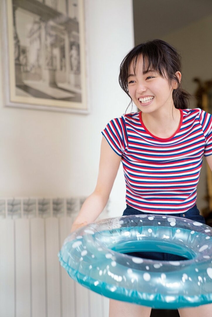 「ウエストを12センチ絞りました」欅坂46今泉佑唯が写真集発売