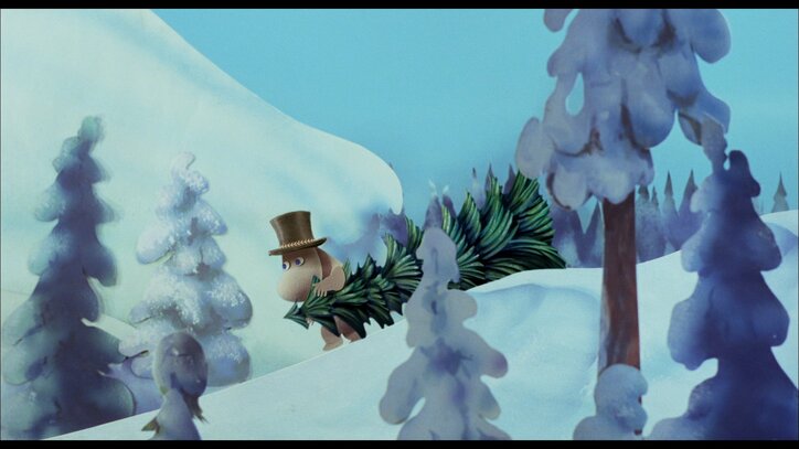 ムーミンが初めての冬を経験！「クリスマスさん」を迎える準備に奔走　『ムーミン谷とウィンターワンダーランド』より場面写真が解禁