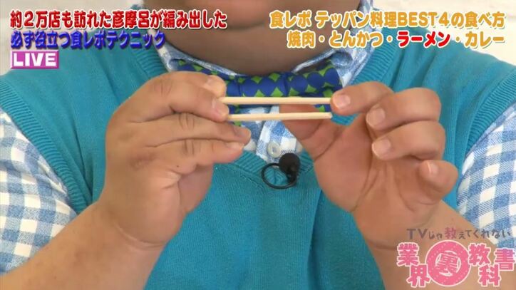 彦摩呂が教える“4大高視聴率食”　焼肉、とんかつ、ラーメン、カレーのおいしそうな食べ方