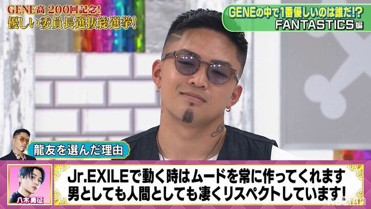 小森隼「毎週連絡するの迷惑だったのかな…」後輩グループ・FANTASTICSからの“一番優しいメンバー”投票に意気消沈