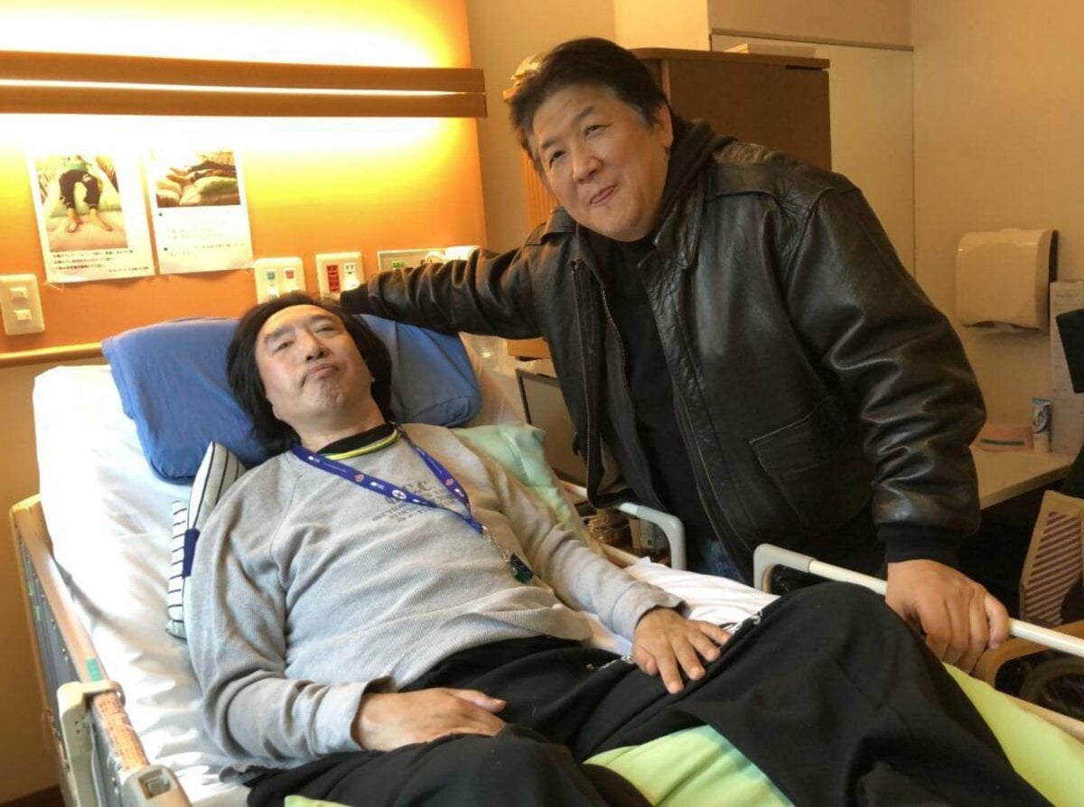 頸髄完全損傷で入院中の高山善廣 前田日明が見舞いに訪れ とても楽しく 愉快な時間 話題 Abema Times