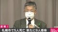 札幌市で1日の確認では最多となる5人の死者 新たに9人が感染 新型コロナウイルス