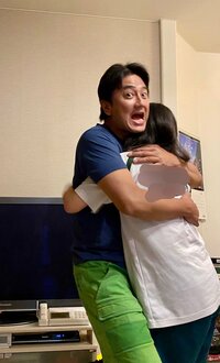 原田龍二の嫁『父の日』