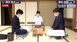 藤井聡太七段、最年少名人への道 橋本崇載八段と初対戦 対局開始／将棋・順位戦B級2組