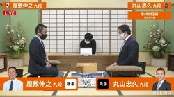 屋敷伸之九段 対 丸山忠久九段 タイトル3期対決が開始 勝者は同日もう一局／将棋・叡王戦