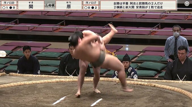 豪快な吊り落とし