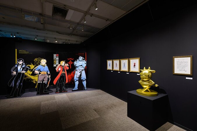 『鋼の錬金術師×黄泉のツガイ展』8月13日から開幕、「ラフを見て泣いてしまった」「撮影不可の展示に個人的にぶち上がった」などの反響 5枚目