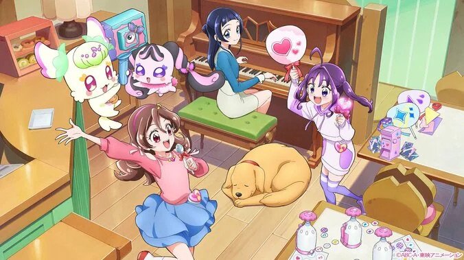 アニメ「キミとアイドルプリキュア♪」ビジュアル