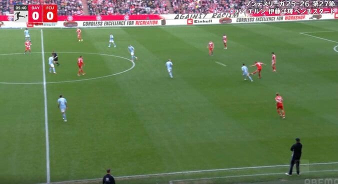 【写真・画像】「ドン引きやん」バイエルンの怪物・ケイン、最終ラインから“超ロングフィード”炸裂「何してんだよw」約60メートル“高精度ダイレクトキック”　1枚目