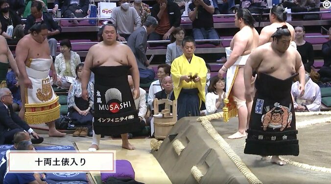 十両八枚目・志摩ノ海（木瀬）