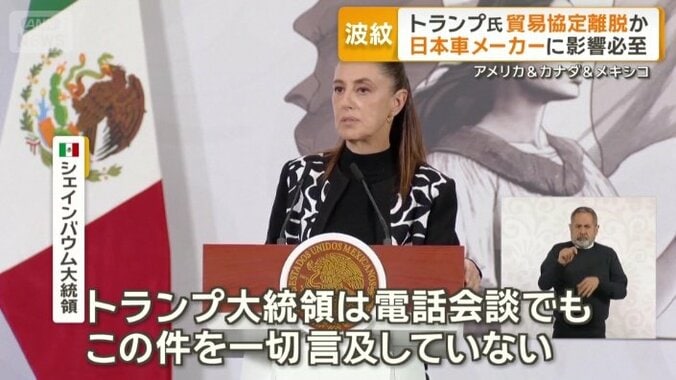 メキシコのシェインバウム大統領