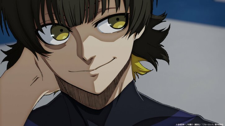 アニメ「ブルーロック」29話場面カット 蜂楽廻