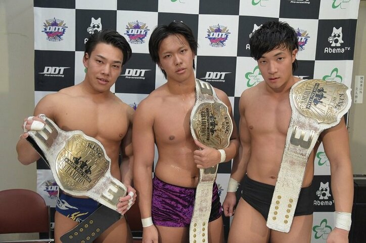 新王者も続々誕生、DDTに時代の変化　竹下幸之介、“進撃の大巨人”石川の巨体を投げV11達成