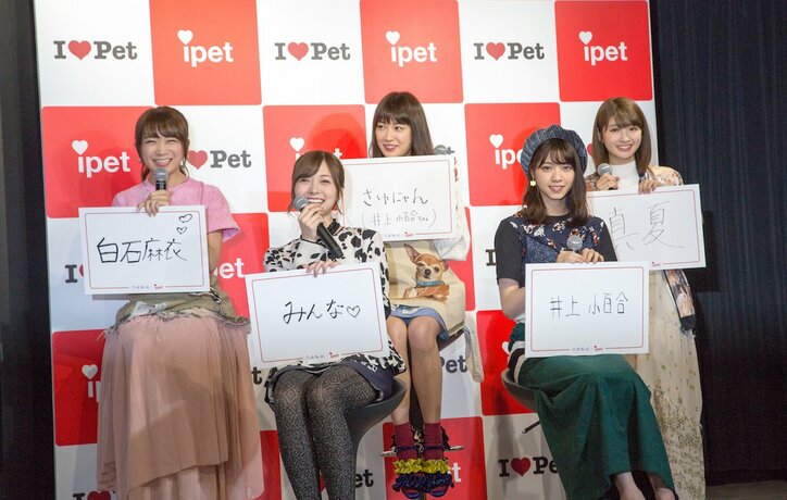 乃木坂46がペット保険CMキャラに就任！ 秋元真夏「白石麻衣のペットに今すぐなりたい」
