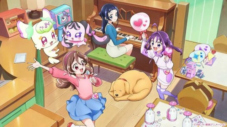 アニメ「キミとアイドルプリキュア♪」ビジュアル