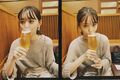 江野沢愛美のキュートな晩酌ショットに「私の憧れ」「一緒に飲みたい」の声