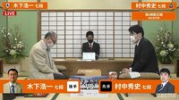 第6期叡王戦予選 木下七段-村中七段