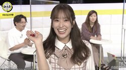 日向坂46佐々木久美、生放送でコインキャッチチャレンジに成功