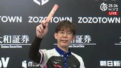 魔神・渋川難波が大暴れ 計4回の1万2000点アガリで7万7800点の大トップ「まだまだ諦めずにやっていきます」／麻雀・Mリーグ