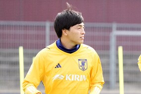 E1で大会MVP…FW相馬勇紀、ドリブルで再び結果を！　「チャンスが目の前にある。掴みたい」