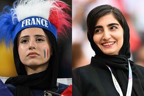 【W杯】今日の世界美女サポーター名鑑　妖艶なイラン女性らが集結、エキゾチック漂う民族衣装にも注目