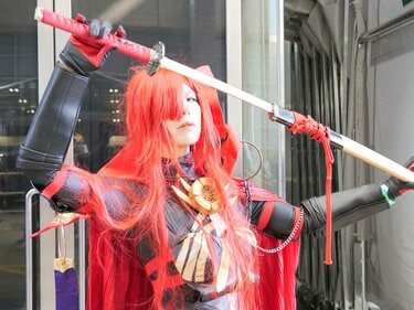 床の間のマイ刀持参で参加！『FGO』魔王信長のコスプレは愛が深かった