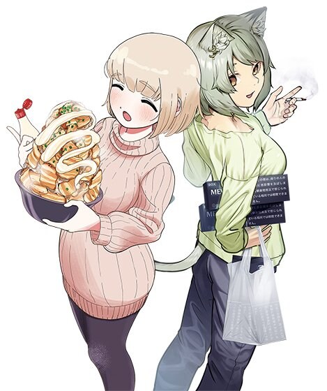 [Photos/Images] Volume 2 of 'Dokagui Daisuki! Mochizuki-san' is Finally Released! LINE Stickers Vol. 2 Available & Collaboration with 'Yani Neko'! 4th