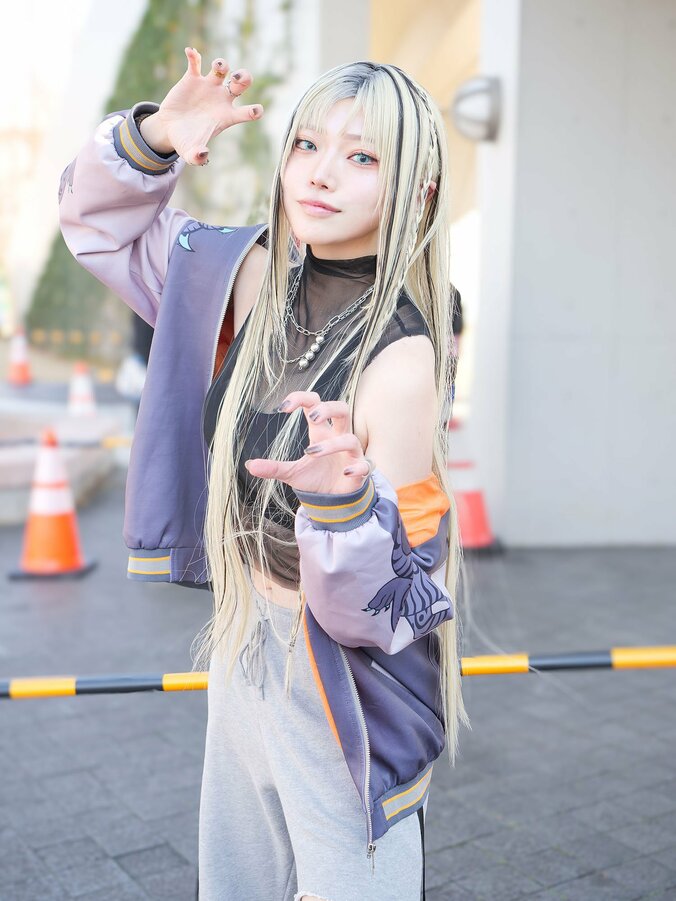 【写真・画像】「ホロライブ」虎金妃笑虎コスプレ画像　3枚目