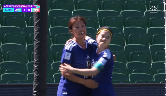 「やっぱり本物だ」なでしこ谷川萌々子、“極上ムーブ”で先制点！「あの落ち着きよ」“ドン引き守備”をついに打ち破った瞬間【女子アジアカップ】 5枚目