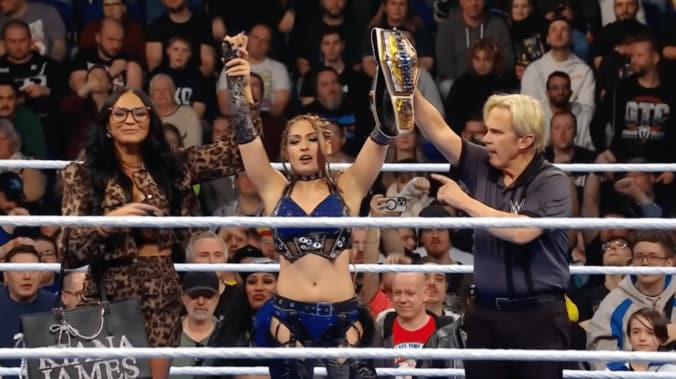 【映像】日本人美女、“介入アンド介入”のタイトル防衛劇