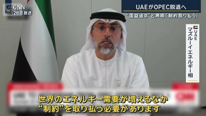 UAE　マズルーイエネルギー相