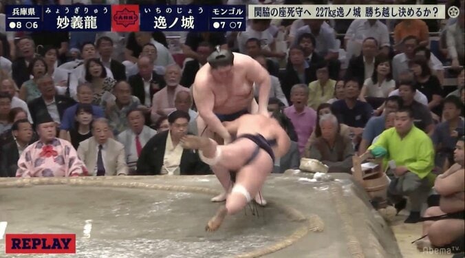 逸ノ城踏ん張った！千秋楽勝ち越しで関脇死守　横綱・大関勢ぞろいの場所で粘り 1枚目