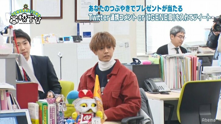 GENERATIONS、長崎のテレビ局を電撃訪問！　生放送出演＆局内潜入で“長崎GENERATIONS”を結成!?（AbemaTV）