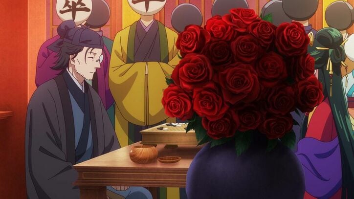 アニメ「薬屋のひとりごと」23話場面カット 羅漢、鳳仙