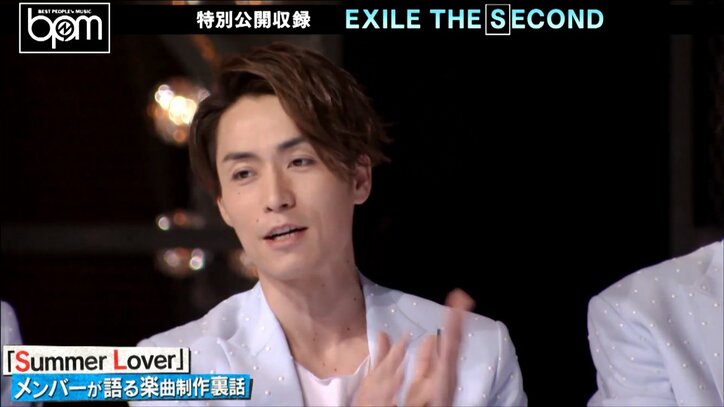 EXILE THE SECOND、新曲サマーチューンと愛情診断心理テストで盛り上げた公開収録