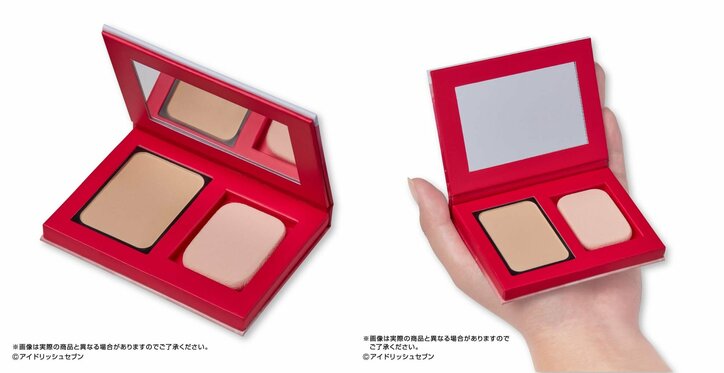 「アイドリッシュセブン」キャライメージの“フェイスパウダー”登場！ 全16種で音楽記号入り