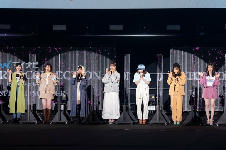 小坂菜緒が美しいうなじを披露！ 日向坂46ファッション誌専属モデル7名が『TGC』に集結