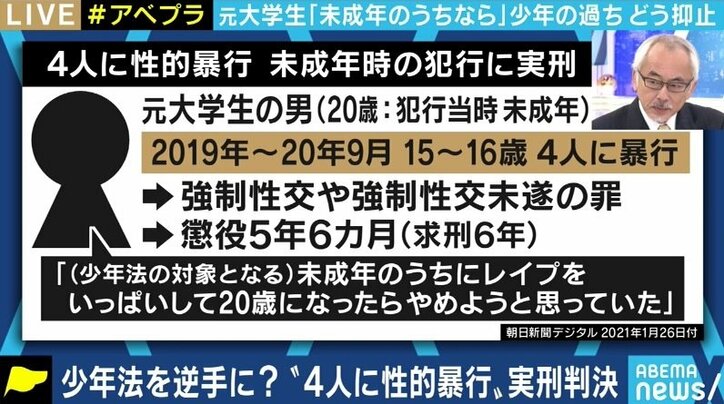「今でも少年法は十分厳しい。むしろ親が責任を取らないことが問題だ」少年犯罪への厳罰化や実名報道解禁を求める声に水谷修氏
