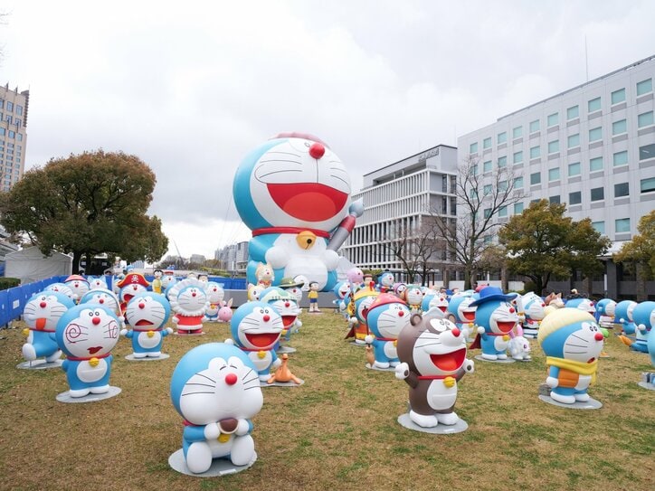 【写真・画像】漫画やアニメから飛び出してきたドラえもんが大集合!「100%ドラえもん&フレンズ in 東京」会場レポート 22枚目