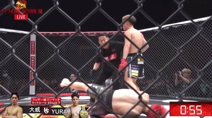 全試合結果・速報中 Breaking Down10（ブレイキングダウン10）