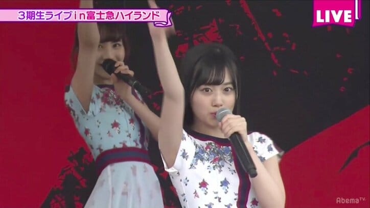 「私たちのパワーを届けられたら！」乃木坂3期生が富士急で野外ミニライブ開催