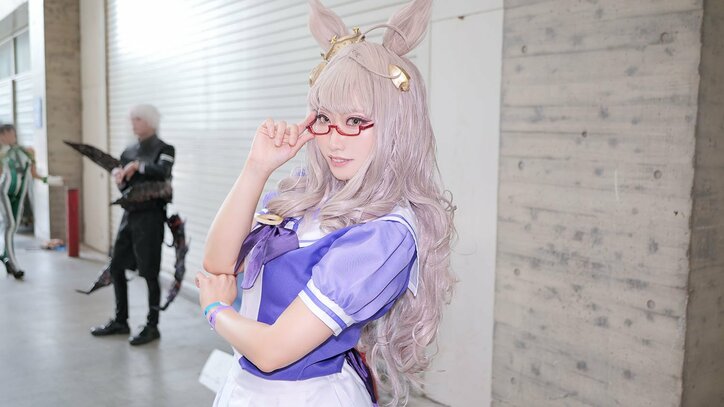 【写真・画像】『ウマ娘 プリティーダービー』ビワハヤヒデコスプレ画像　6枚目