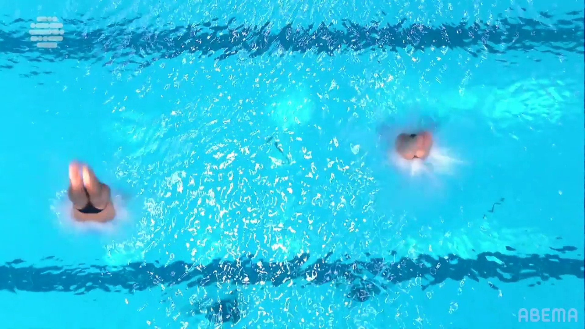 【映像】完全一致の同調演技→ノースプラッシュ