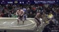 妙義龍、鶴竜を破り戦後初の「1場所2度目の連続金星」の快挙達成 鶴竜は2日連続の金星献上