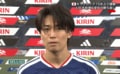 「ありえない止め方だ」中村敬斗の“神トラップ”にファン衝撃「セクシーだぜ」伊東純也フィードをアウトサイドで完璧制御【日本代表】