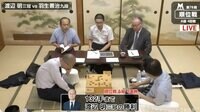 第78期 順位戦A級 第4回戦 渡辺明三冠 対 羽生善治九段