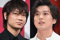 「色気だだ漏れ」「かっこいいの渋滞」綾野剛、新田真剣佑とのイケメン2ショットにファン悶絶