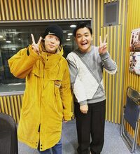 千鳥ノブ、菅田将暉とラジオで共演「右手の緊張具合がダメ」