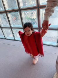 アレクサンダー『HERMESのポンチョ❤️だよ』